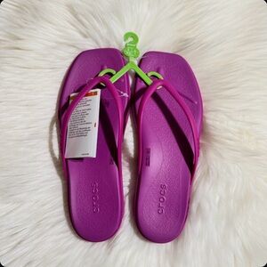 NWT Crocs || Miami Flip